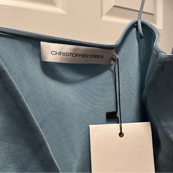 CHRISTOPHER ESBER - SLOPE SILK CAMI - SIZE 4 US - Picture 5 of 5